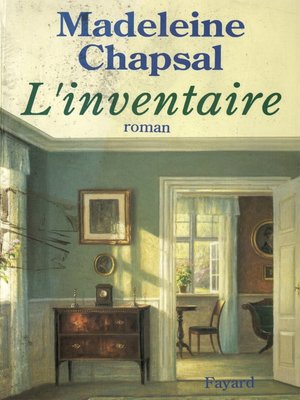 cover image of L'Inventaire